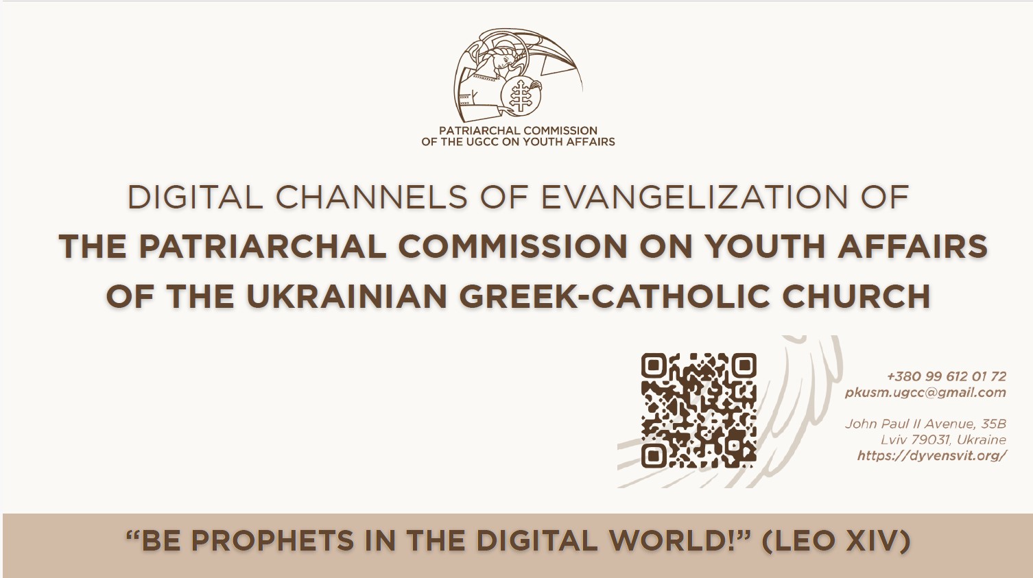DIGITAL CHANNELS OF EVANGELIZATION OF THE PATRIARCHAL COMMISSION ON YOUTH AFFAIRS OF THE UKRAINIAN GREEK-CATHOLIC CHURCH