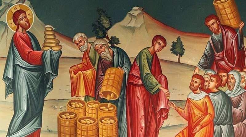 Це чудо із примноженням хліба ― символ Євхаристійного Христа