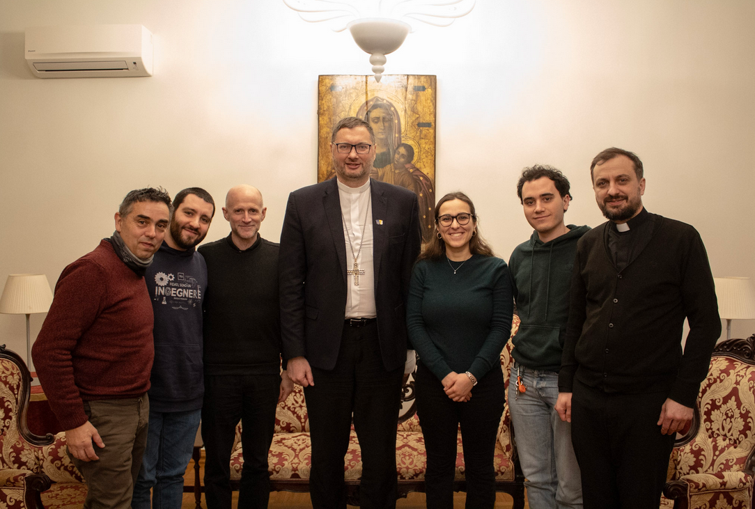 Отець Роман Демуш: «Візит представників Католицької Акції є дуже цінним свідченням підтримки українців, нашої Церкви і молоді зокрема»