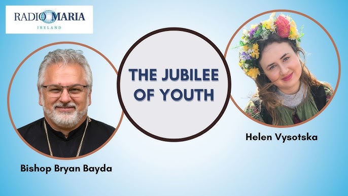  Helen Vysotska & Bishop Bryan Bayda — The Jubilee youth festival 