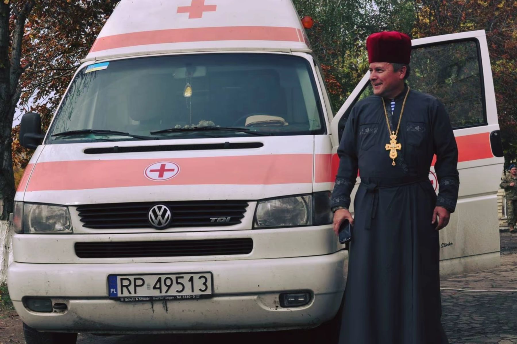 «Десь є святі землі на земному ширику. Для українців то є Донбас», ― священник УГКЦ з Краматорська Василь Іванюк