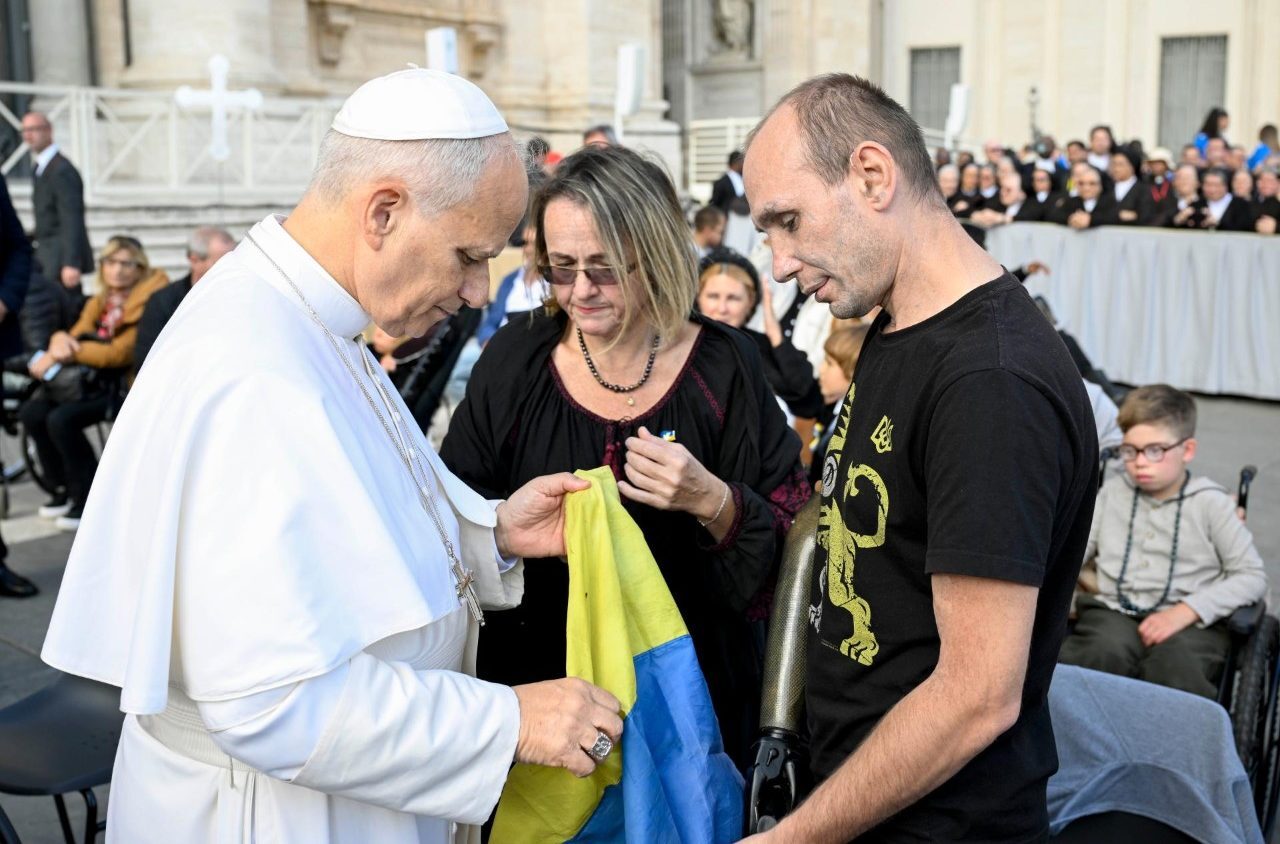 Український ветеран після зустрічі з Папою: щоб не забували, що в Україні війна