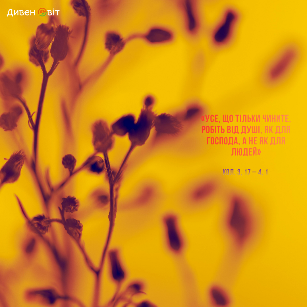 Святе Письмо з розважанням на 5 листопада