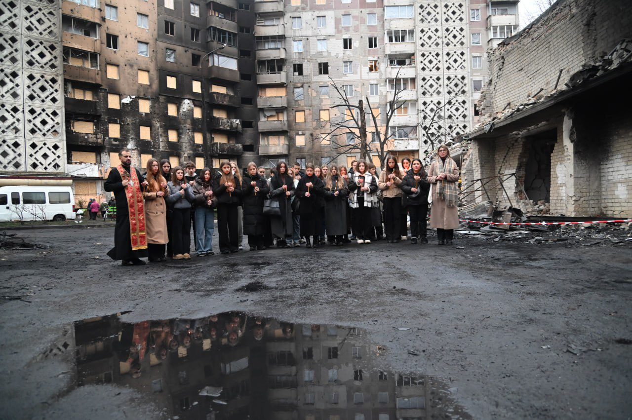 Тернопільська молодь молилась за жертв ракетного удару
