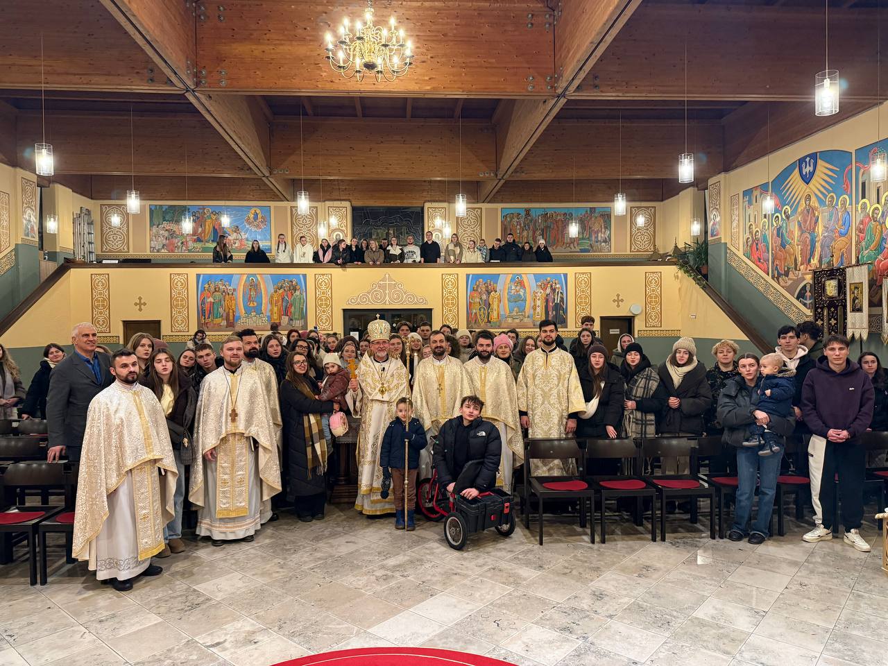 Зустріч у Мюнхені. Владика Богдан Дзюрах спілкувався з українською молоддю про віру, довіру та Божу присутність