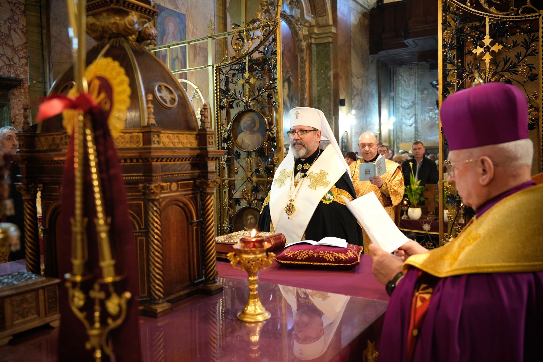 «Пам’ять і вдячність — два слова, які сьогодні приходять до нашого серця», — Глава УГКЦ під час Молебню за мир в Україні