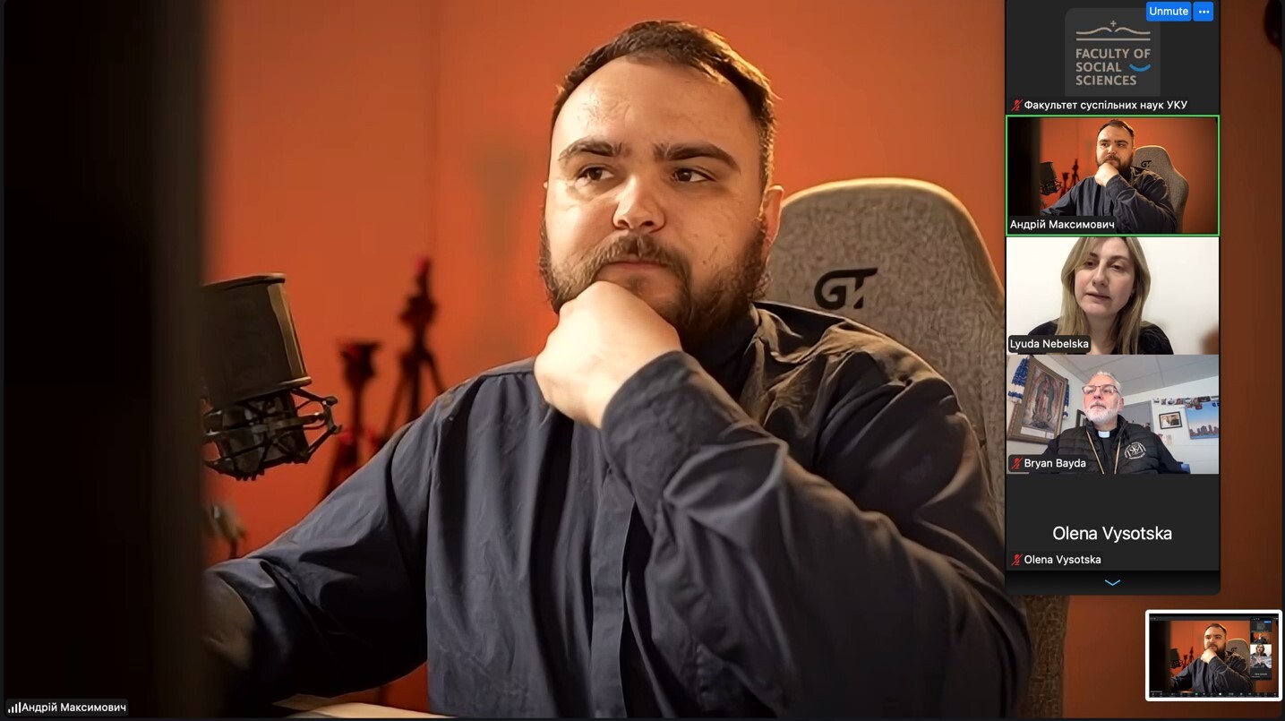 «За_Пости Покликання»: з отцем Андрієм Максимовичем молодь роздумувала над покликанням Якова