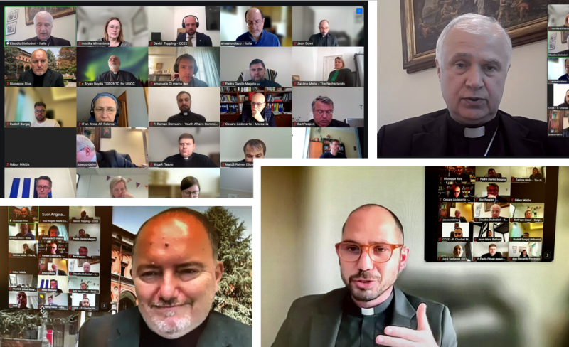 «Наша місія ― не дозволити молодим людям почуватися самотніми в часі війни», ― отець Роман Демуш на зустріч трьох секцій Комісії з питань молоді CCEE