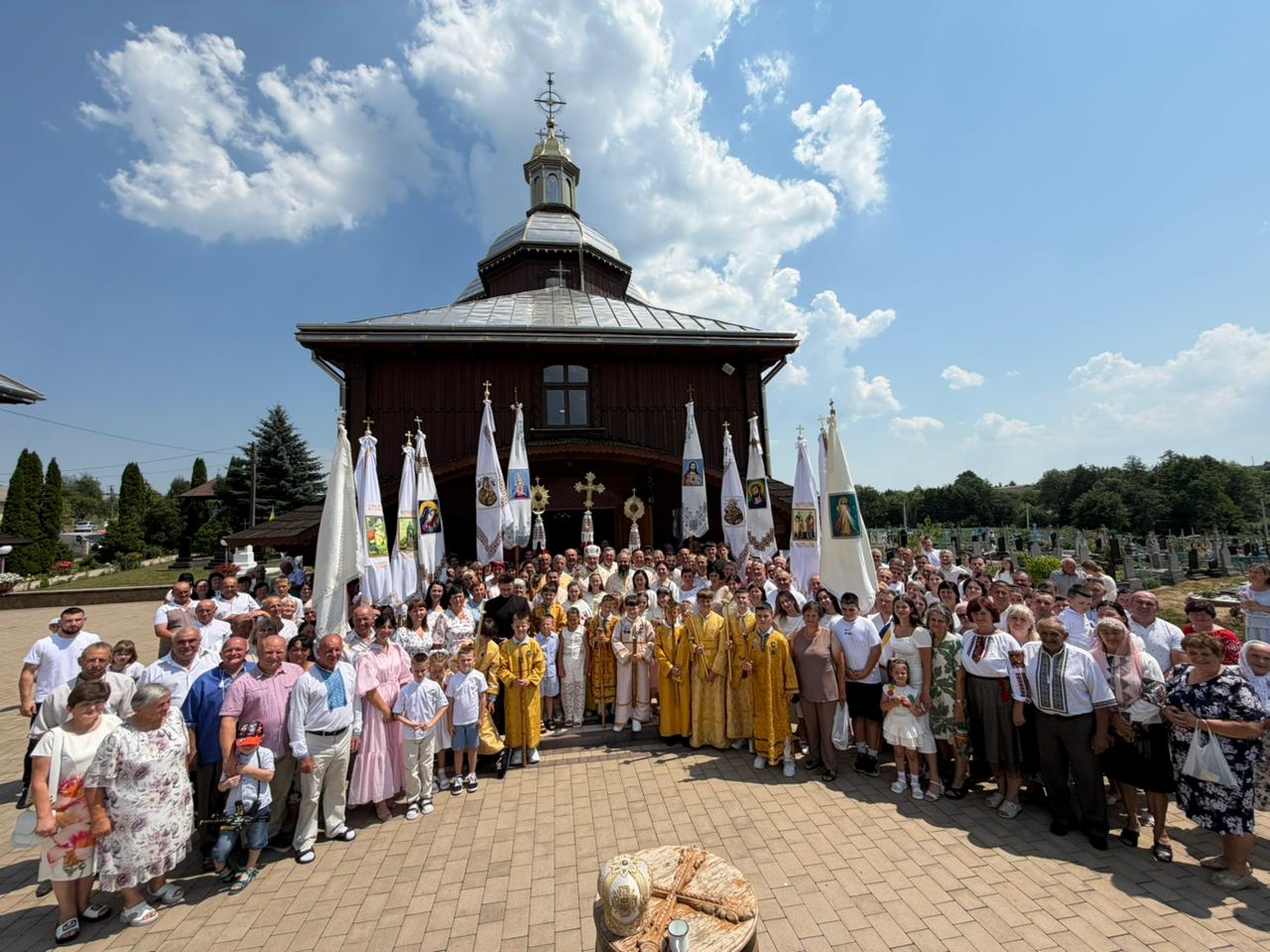 Bishop Bryan Bayda Presides over Hierarchical Divine Liturgy in Vilshanyk on the Feast of Saints Peter and Paul