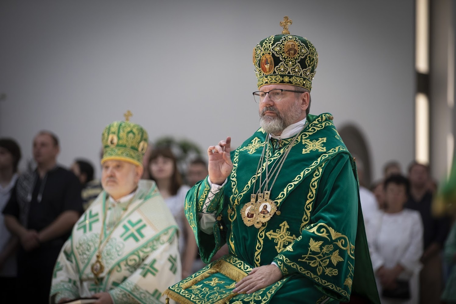 «Сьогодні Україна зодягається силою з висоти», — Глава УГКЦ у свято Зіслання Святого Духа