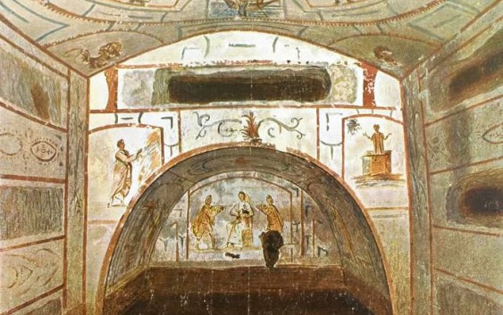 У Ватикані показали відновлені фрески з римських катакомб