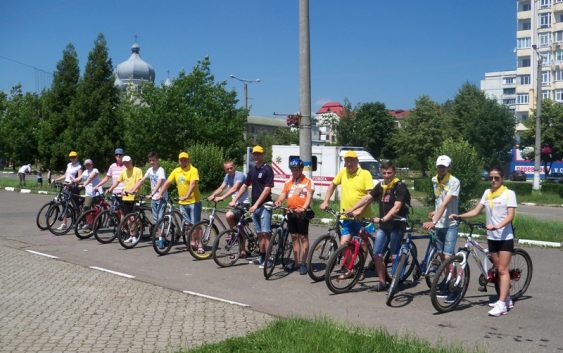 Велопробіг проти абортів у Калуші