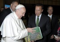 Арнольд Шварценеґґер зустрівся з Папою Франциском у Ватикані