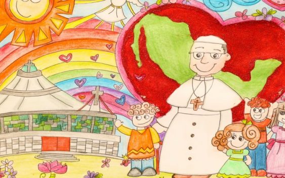 Атлант, що тримає землю: яким насправді діти уявляють Папу Франциска?