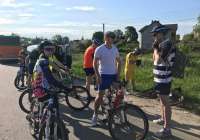 Військові США, Канади та України на велосипедах поїхали святинями Львівщини