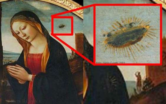 Мадонна, Ісус та … НЛО? Чим є літаючі об’єкти на всесвітньо відомих витворах мистецтва насправді?