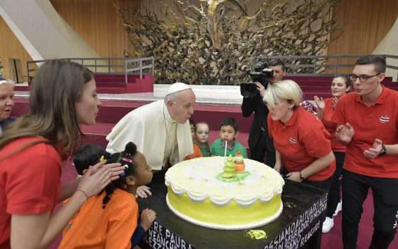 Папа Франциск святкує 82-й День народження