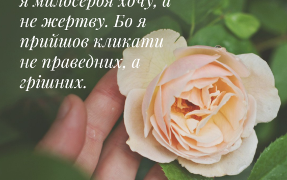 Святе Письмо з розважаннями на 24 липня
