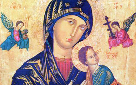 Молитва святого Альфонса до Матері Божої