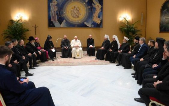 Папа до ВРЦіРО: не сумнівайтеся, я молюся за вас!