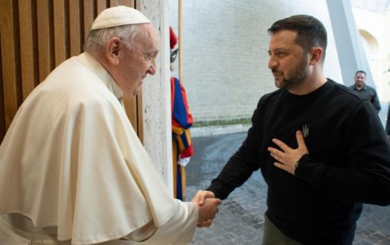 Папа Франциск зустрівся з Президентом України