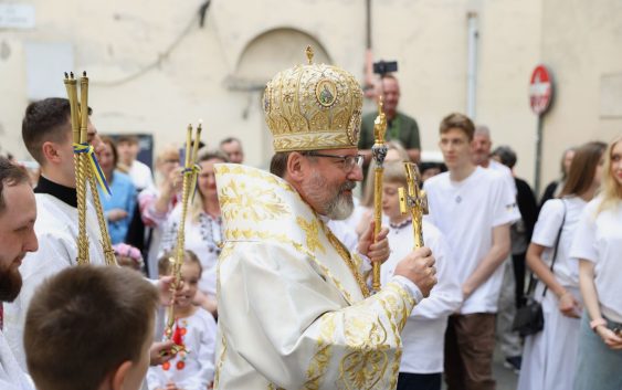 «Сьогодні для України жінка є таїнством надії», — Блаженніший Святослав під час візиту до Флоренції